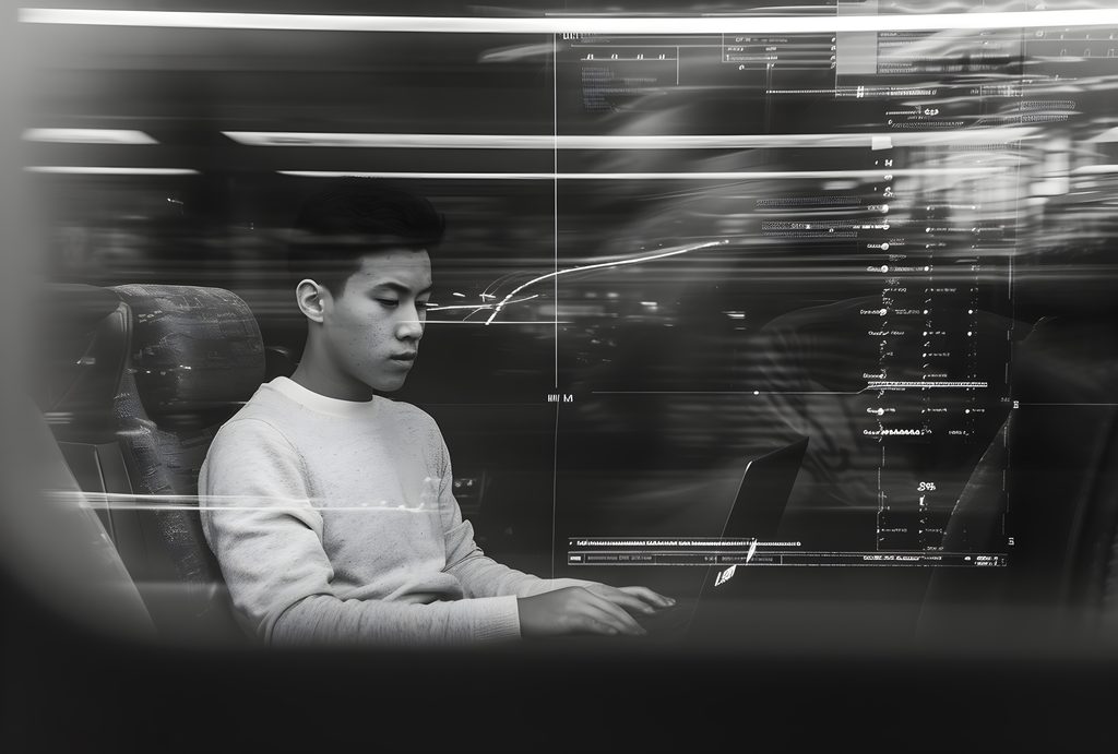 Modern web development workflow with frontend, backend, and full-stack concepts